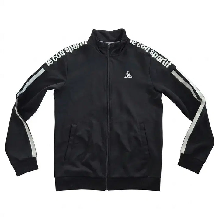 [BUNJANG] Le Coq Sportif Black Tracksuit Set / [세트]르꼬끄 스포르티브 블랙 트랙탑세트