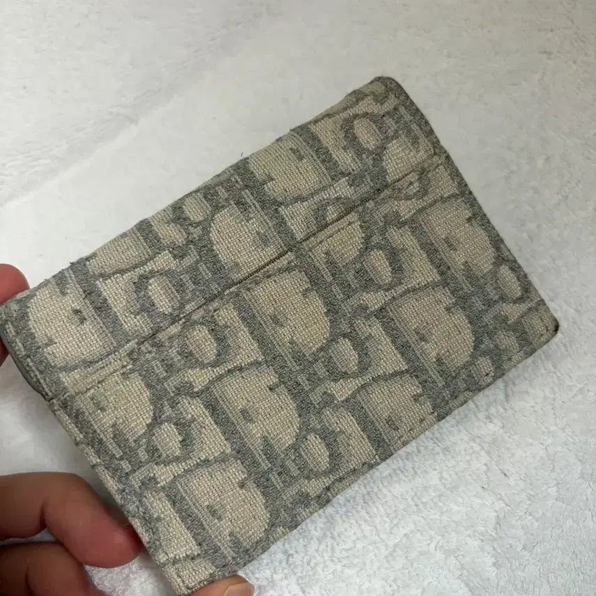 [BUNJANG] Dior Saddle Bloom Oblique Card Holder / 디올 새들 블룸 오블리크 카드지갑