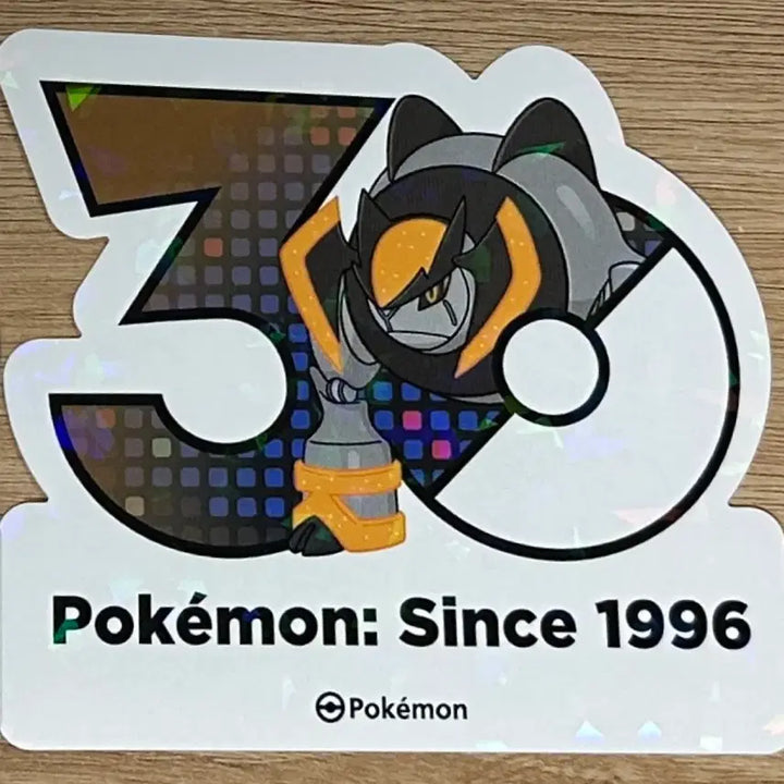 [BUNJANG] Pokemon 30th Anniversary Logo Sticker Set: Steelix &amp; Brock / [포켓몬 30주년 기념 로고 스티커]무쇠손, 무쇠암석