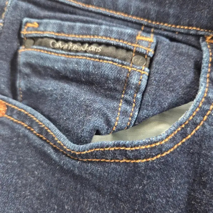 [BUNJANG] Calvin Klein Dark Wash Denim Jeans / 캘빈클라인 진청색 청바지