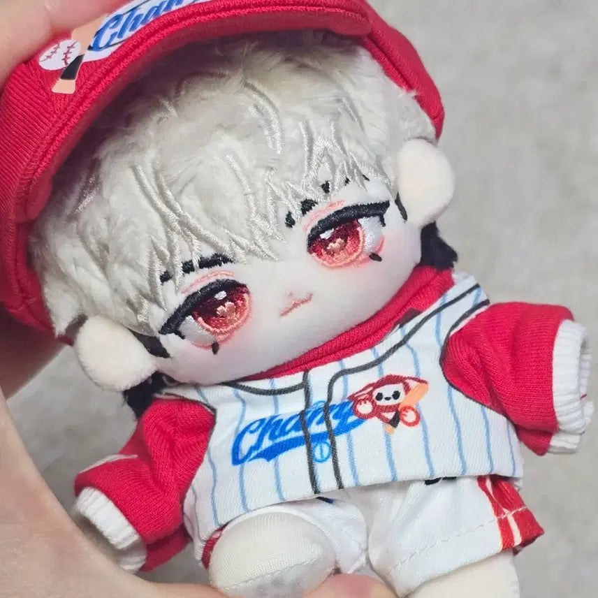 [BUNJANG] 10cm Doll Baseball Uniform Set / 10cm 인형옷 야구복