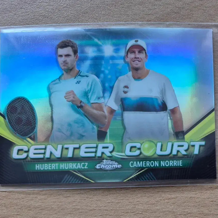 [BUNJANG] 2024 Topps Chrome Tennis Hubert Hurkacz Cameron Norrie Center Court Insert / 2024 탑스크롬 테니스 후베르트 후르카츠, 카메론 노리 센터코트 인서트