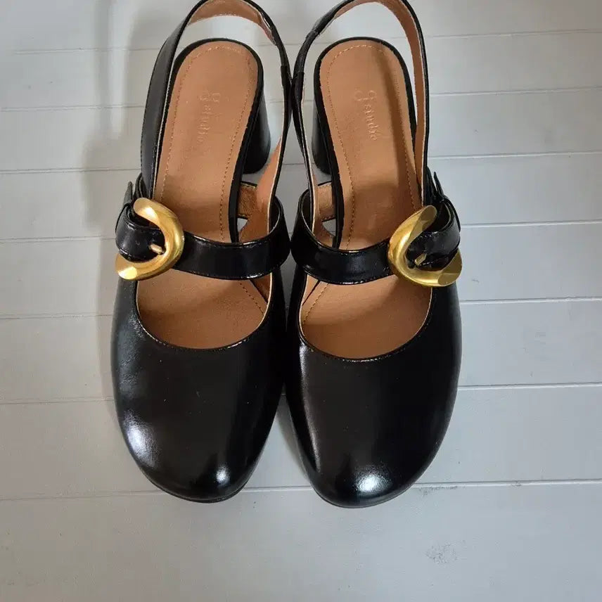 [BUNJANG] JS STUDIO Black Mary Jane Slingback Heels / (새상품99000원)지스튜디오 블랙 메리제인 슬링백
