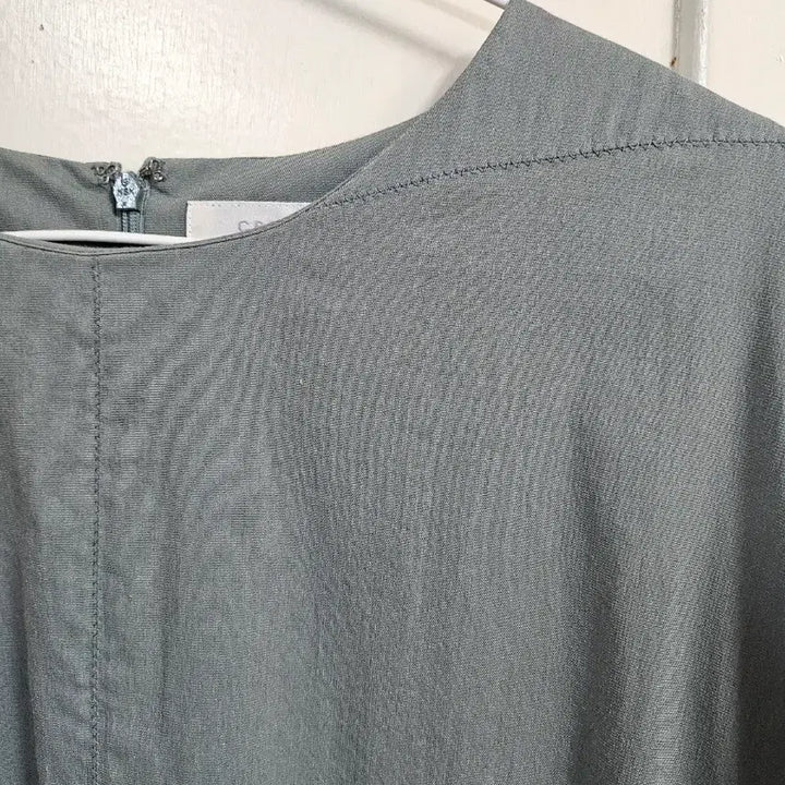 [BUNJANG] Creson Oversized One-Piece Dress Green-Olive Nylon Blend / 크레송 오버핏 원피스