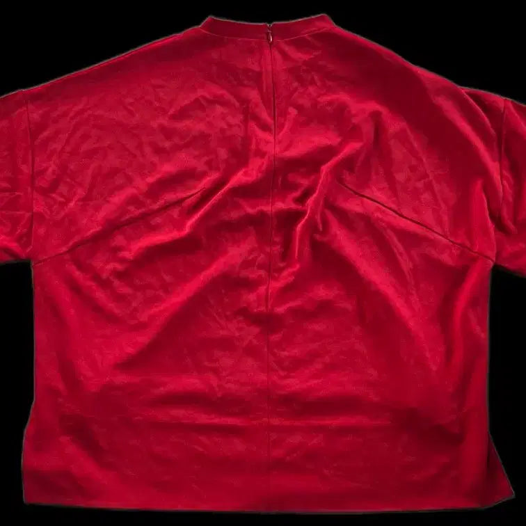 [BUNJANG] Tomboy Red Short Sleeve Blouse / TOMBOY 톰보이 레드 반팔 블라우스