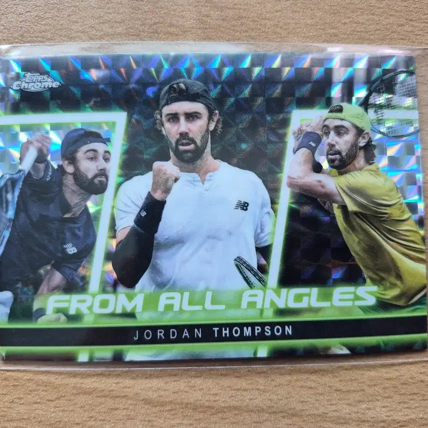 [BUNJANG] 2025 Topps Chrome Tennis Jordan Thompson Insert Card / 2025 탑스크롬 테니스 조던 톰슨 인서트카드 판매