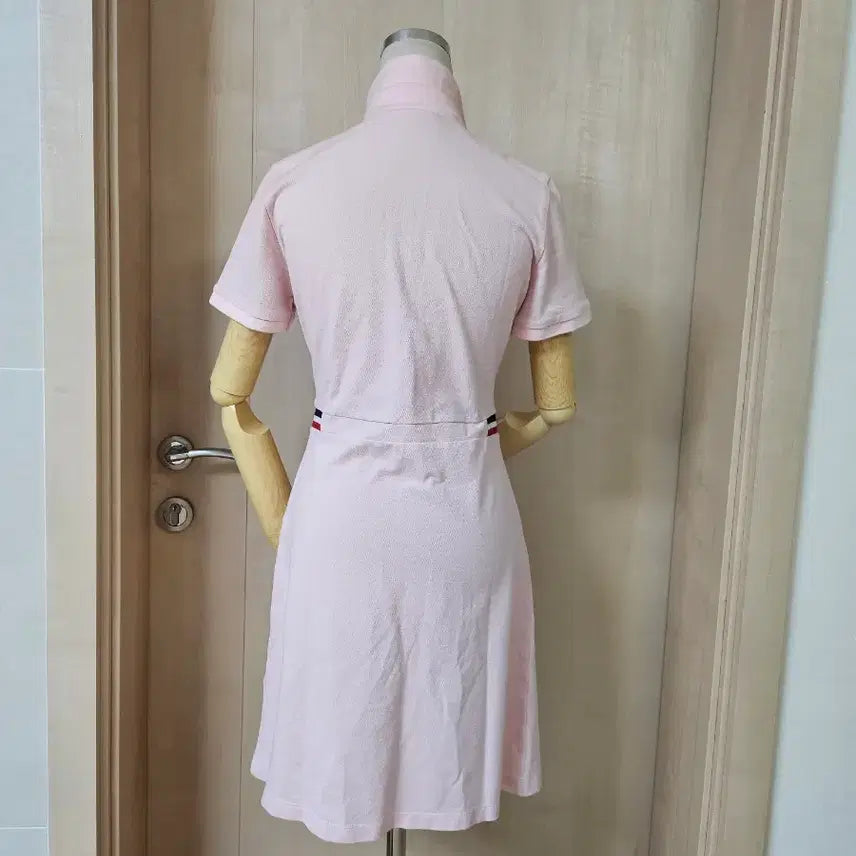 [BUNJANG] Lacoste Pink Polo Dress 90-95 / 라코스테 핑크 카라 원피스 90~95