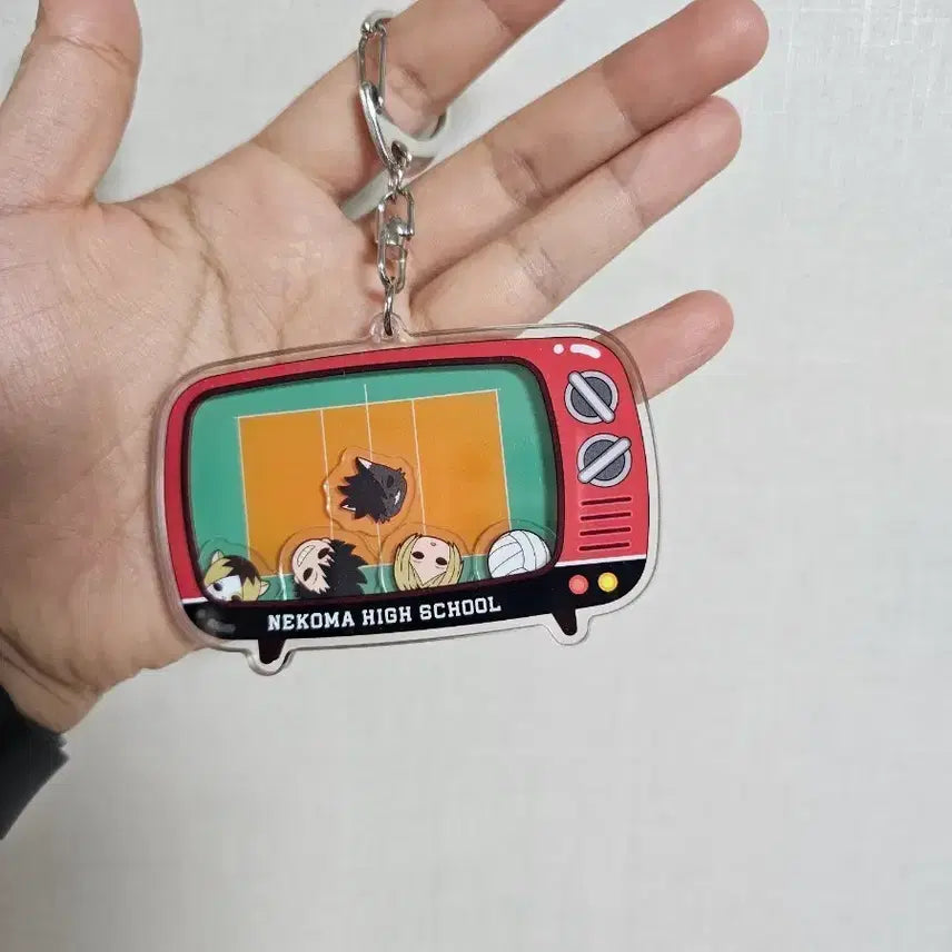 [BUNJANG] Haikyuu!! Nekoma High School Acrylic Keychain / 하이큐 네코마 고교 아크릴 키링
