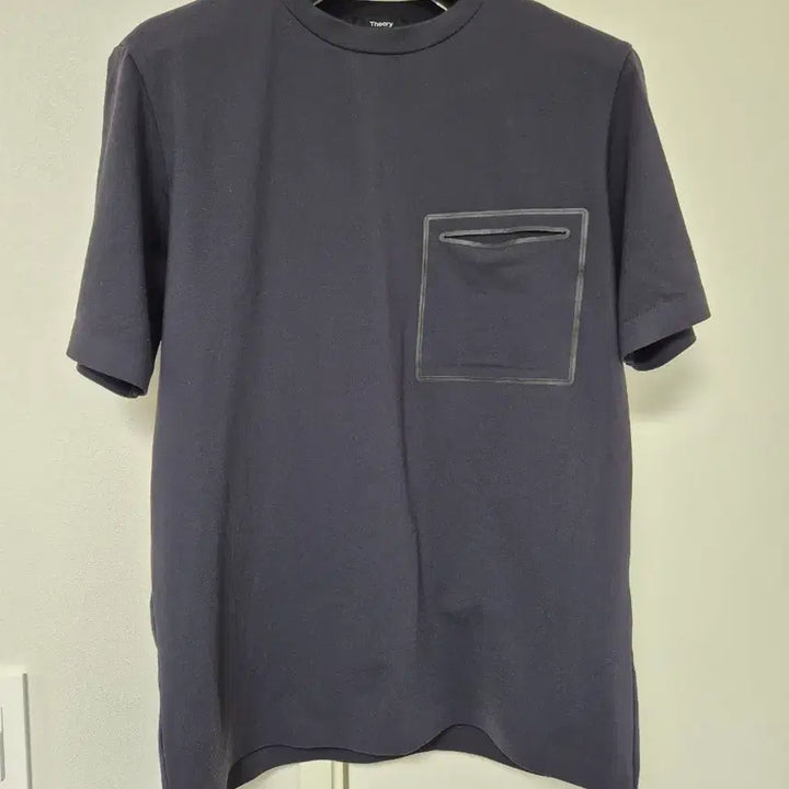 [BUNJANG] Theory Jersey Pocket Short Sleeve T-Shirt / 띠어리 포켓 져지 반팔티