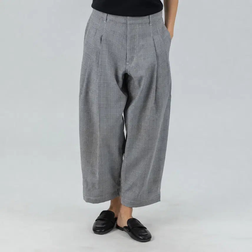 [BUNJANG] Comme des Garçons Homme Plus Glyn Check Balloon Pants XS / 꼼데가르송 글린 체크 벌룬 팬츠 XS