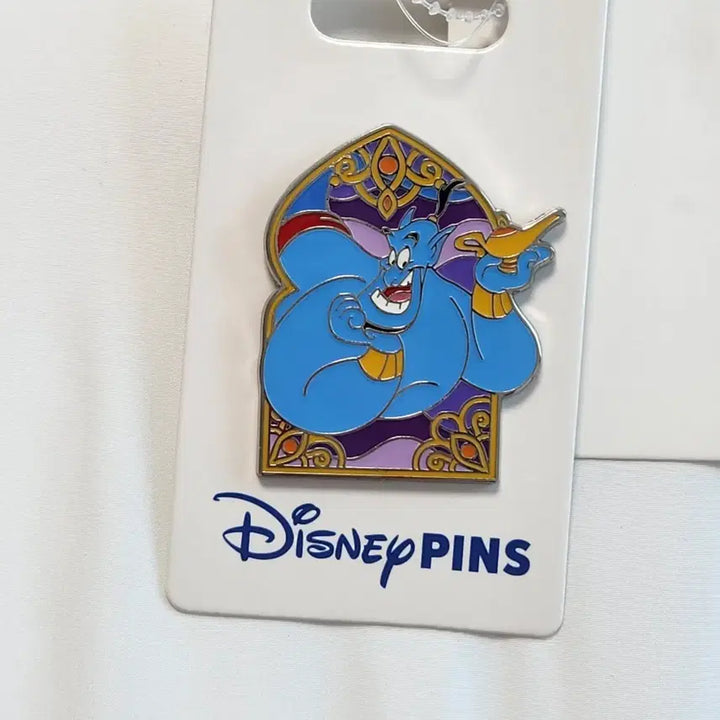 [BUNJANG] Disney Aladdin Genie Pin Badge New / 디즈니 알라딘 지니 핀뱃지 새상품
