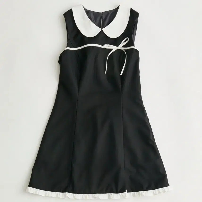 [BUNJANG] Belle Charme Pure Ribbon Dress / Belle Charme Pure Ribbon Dress 스나계 원피스