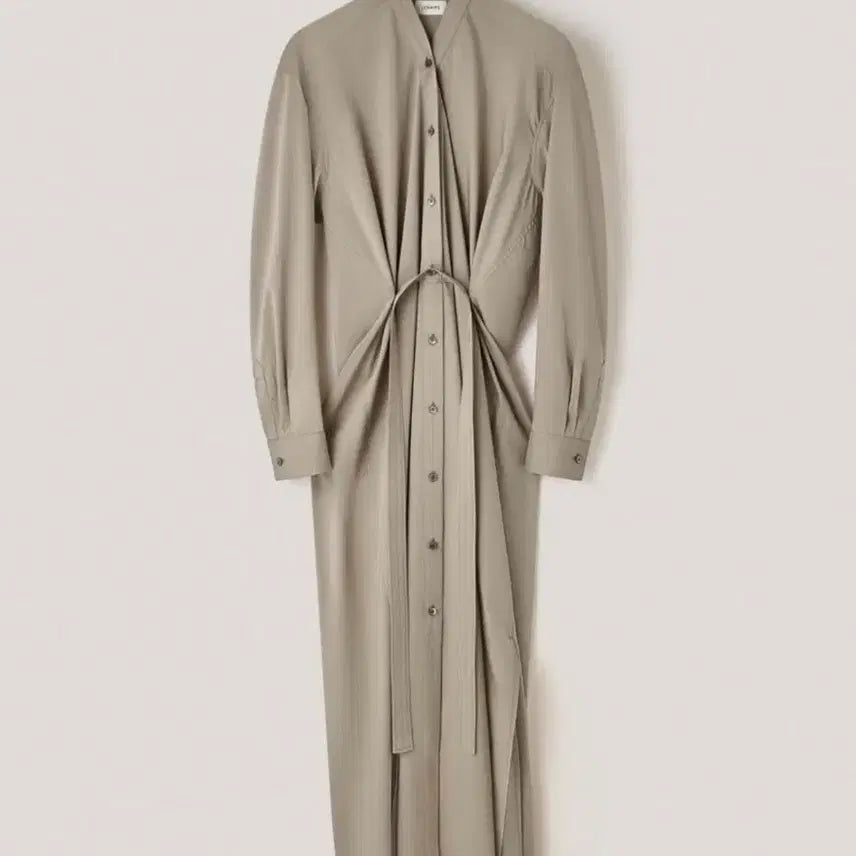 [BUNJANG] Lemaire Tilted Shirt Dress Beige / 르메르 틸티드 셔츠 드레스