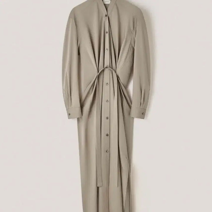 [BUNJANG] Lemaire Tilted Shirt Dress Beige / 르메르 틸티드 셔츠 드레스