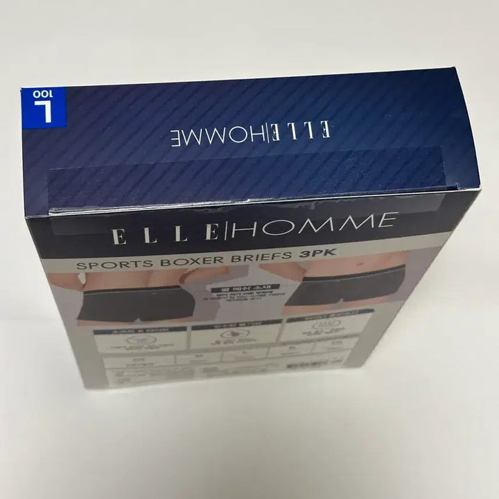 [BUNJANG] ELLE Homme Cool Mesh Boxer Briefs 3-Pack (L/100) / [신품] 쿨 메쉬 박서 브리프 3팩 L(100) 흡한속건