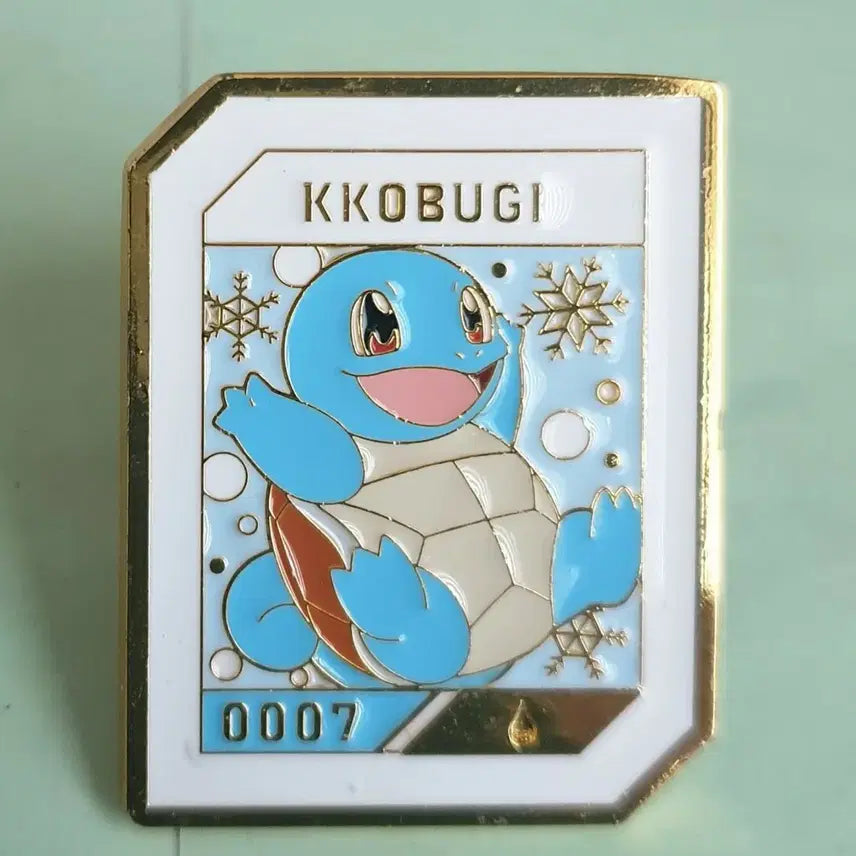 [BUNJANG] Isaac Toast Pokemon Squirtle Badge / 이삭토스트 포켓몬 뱃지 판매합니다