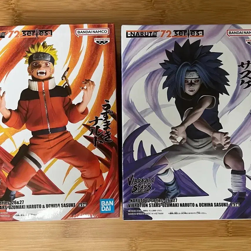 [BUNJANG] Bandai Naruto Vibration Stars Sasuke Figure Set / 나루토 사스케 72 시리즈 바이브레이션 스타즈 피규어 셋트