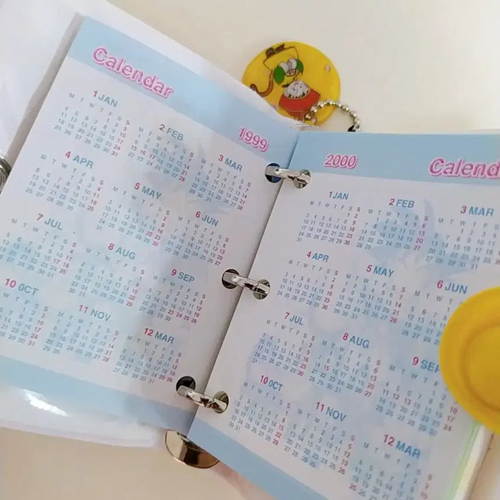 [BUNJANG] 1999 Dragon Ball 3-Ring Diary Vintage Stationery / 1999년 드래곤볼 3공 다이어리 고전 문구 빈티지 만화 손오공 다꾸