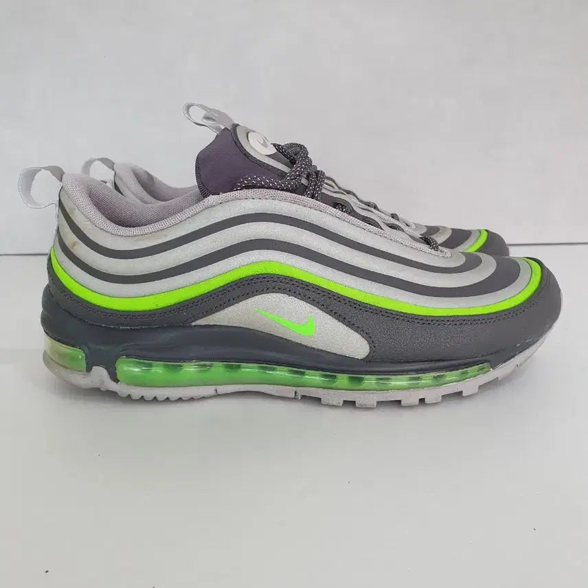 [BUNJANG] Nike Air Max 97 Utility Tinder Grey Electric Green / 나이키 에어맥스 97 유틸리티 틴더 그레이 일렉트릭 그린 (275)