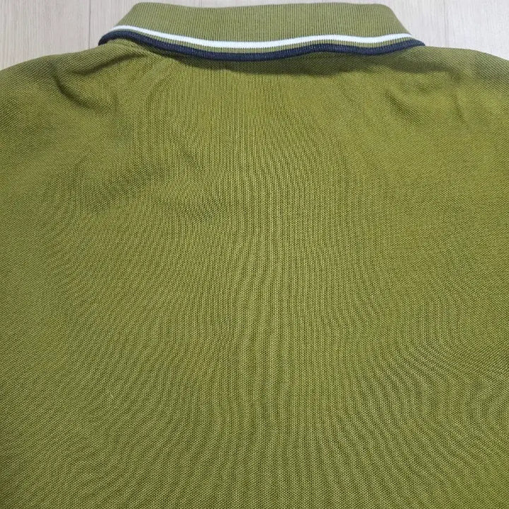 [BUNJANG] Prada Chest Logo Short-Sleeve Polo Shirt Khaki XXL / 프라다 체스트로고 반팔카라티 카키 XXL