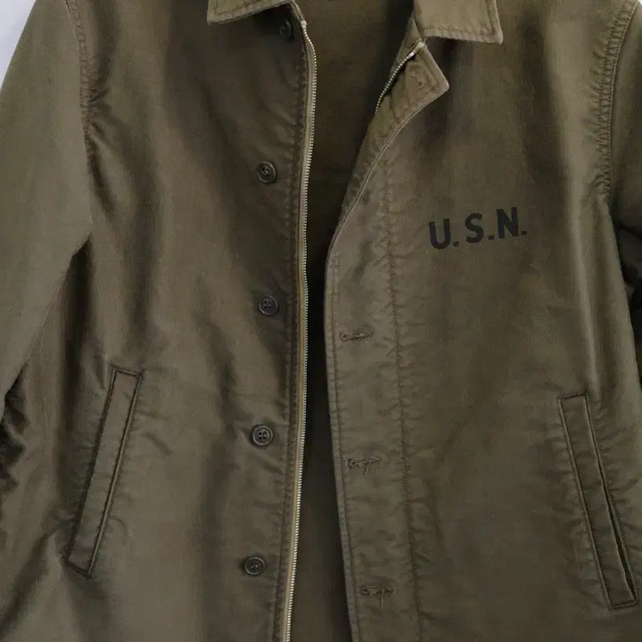 [BUNJANG] Freewheelers Deck Worker Jacket Olive / 프리휠러스 덱 워커자켓