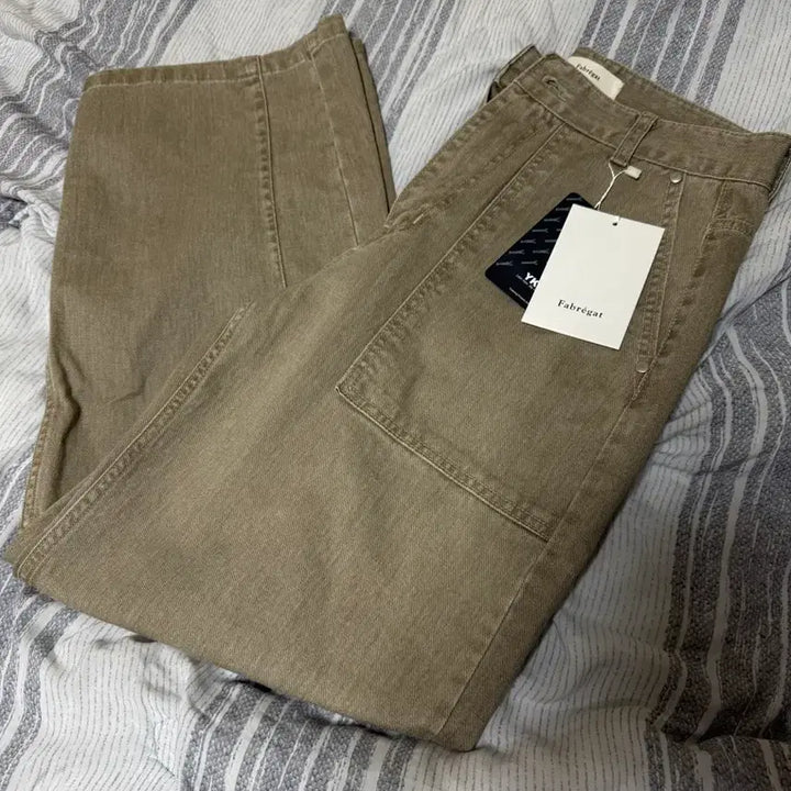 [BUNJANG] FABREGA Cation Curved Pants Walnut Brown / (1, 새상품) 파브레가 퍼티그 카치온 커브드 팬츠 월넛 브라운