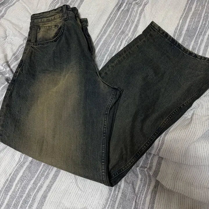 [BUNJANG] Velier True Wide Denim Pants Vintage Indigo / (XS/28) 벨리에 트루 와이드 데님 팬츠 빈티지 인디고