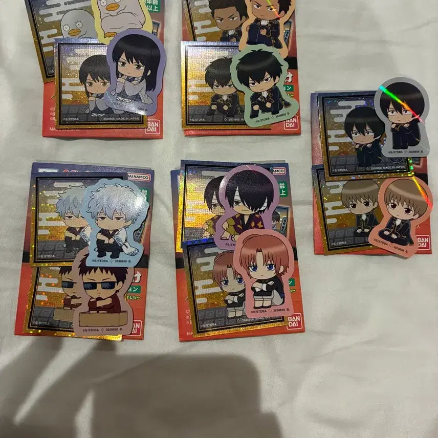 [BUNJANG] Gintama Machiboke Sticker Gacha (20 pcs) / 신상) 은혼 마치보케 스티커 가챠 20장