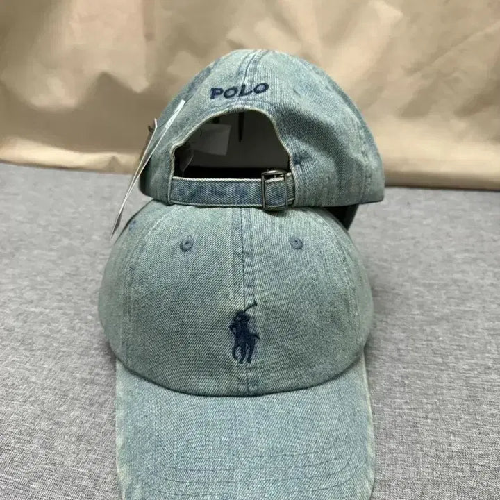 [BUNJANG] Polo Ralph Lauren Chino Baseball Cap / 폴로 랄프 로렌 데님 야구 모자