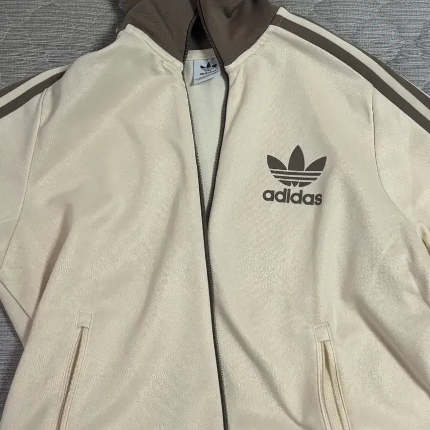 [BUNJANG] Adidas Beckenbauer Track Top Jersey Ivory / 아디다스 베켄바우어 트랙탑 져지 아이보리