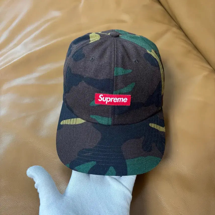 [BUNJANG] Supreme Woodland Camo 6-Panel Cap / 슈프림 6패널 볼캡 모자 우드랜드 카모