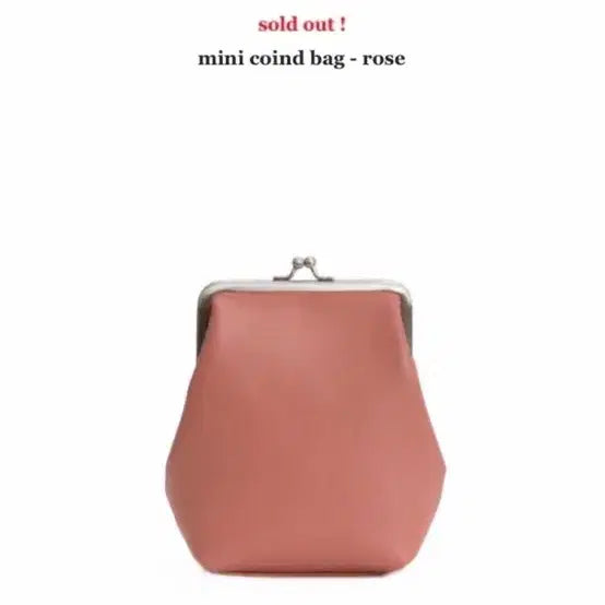 [BUNJANG] Minitmute Coin Bag (Pink, Black) / 미닛뮤트 코인백 (핑크, 블랙
