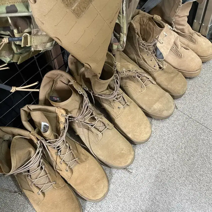 [BUNJANG] US Army Combat Boots - Grade A &amp; New / 미군전투화 a급및 새것