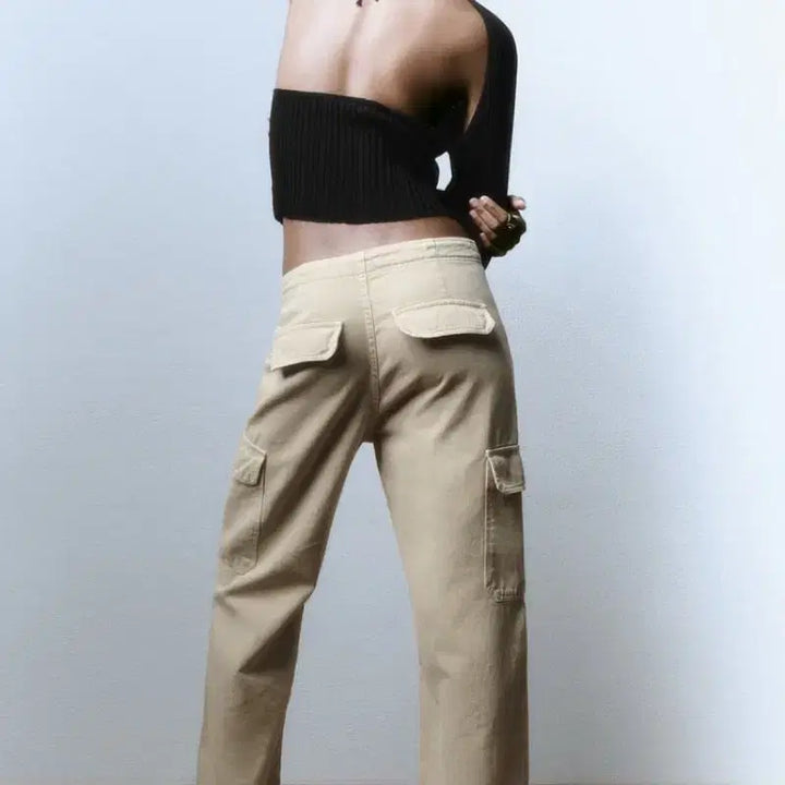 [BUNJANG] Zara Backless Top S / 자라 백리스 탑 S