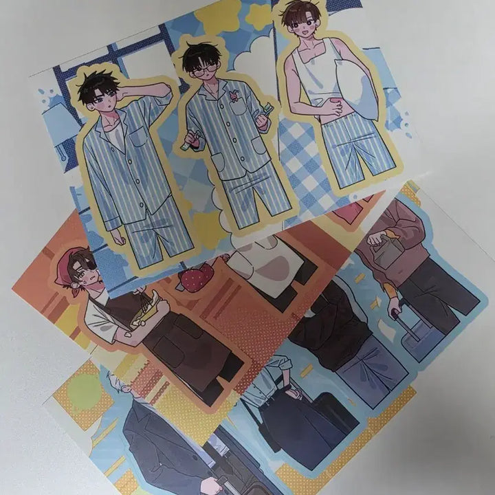 [BUNJANG] Goedamilsang Goedam and Ilsang Sai Lucky Draw Sticker Set / 괴담일상 괴담과 일상 사이 럭드 스티커