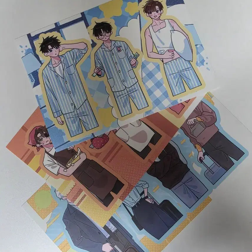 [BUNJANG] Goedamilsang Goedam and Ilsang Sai Lucky Draw Sticker Set / 괴담일상 괴담과 일상 사이 럭드 스티커