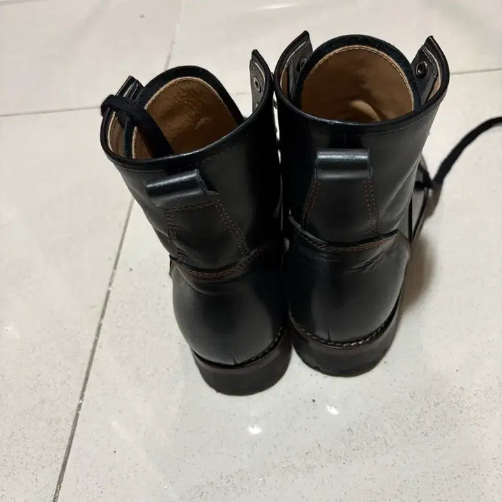[BUNJANG] Billis &amp; Co. Leather Boots (Size 255) / 빌리스앤코 가죽 부츠 255