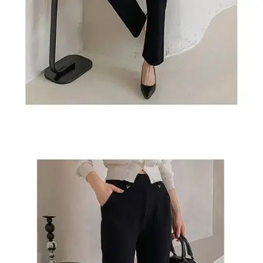 [BUNJANG] Comfortable Daily Slacks with Stretch Banding / 밴딩 슬랙스 바지 스트레이트 핏 데일리팬츠 신축성 편안한착용감 홈쇼핑제품