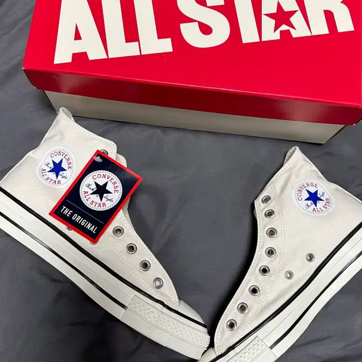 [BUNJANG] Converse Japan All Star J Hi White / 컨버스 재팬 올스타 제이 하이 화이트 260