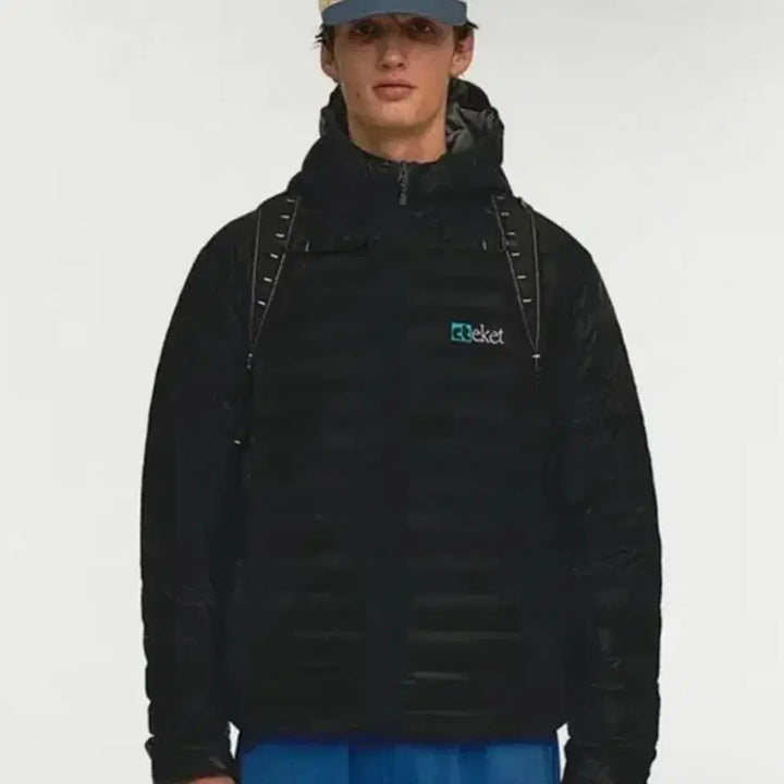 [BUNJANG] Tecket Plan Lightweight Padded Jacket Black M / 남녀공용) 테켓 플랜 패딩 블랙 M 경량패딩 자켓
