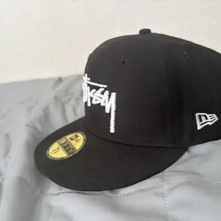 [BUNJANG] Stussy x New Era 59FIFTY Fitted Cap Black 7 5/8 / 스투시 x 뉴에라 59FIFTY 7 5/8 블랙