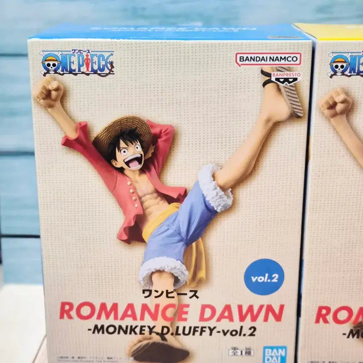 [BUNJANG] One Piece ROMANCE DAWN Monkey D. Luffy Figure 2-Set (Sealed) / (미개봉) 원피스 피규어 로맨스 던  ROMANCE DAWN 세트