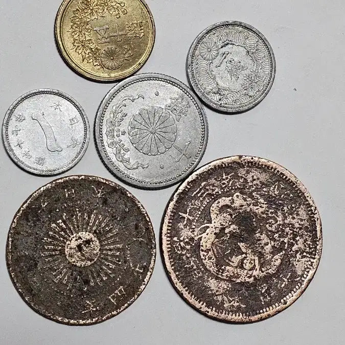 [BUNJANG] Japanese Old Coin Set (1880-1915) / 일본 1880년.1915년등 옛날 동전 세트