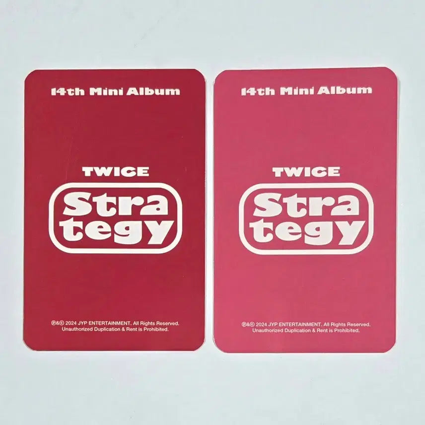 BUNJANG] TWICE Nayeon STRATEGY Soundwave Lucky Draw Photocard