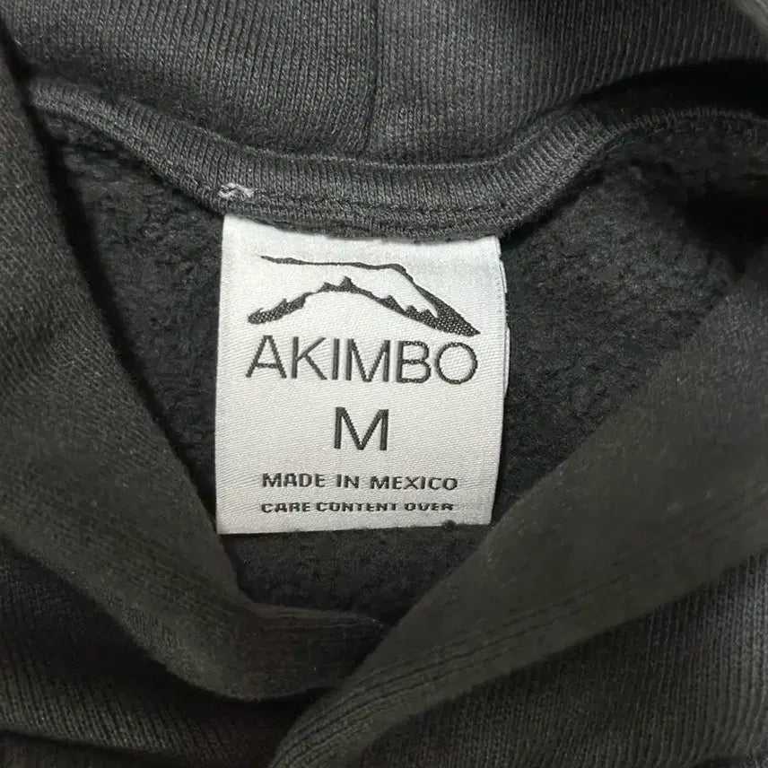 [BUNJANG] Akimbo Club Range Hoodie Black M / 아킴보 클럽 Range Hoodie 블랙 M