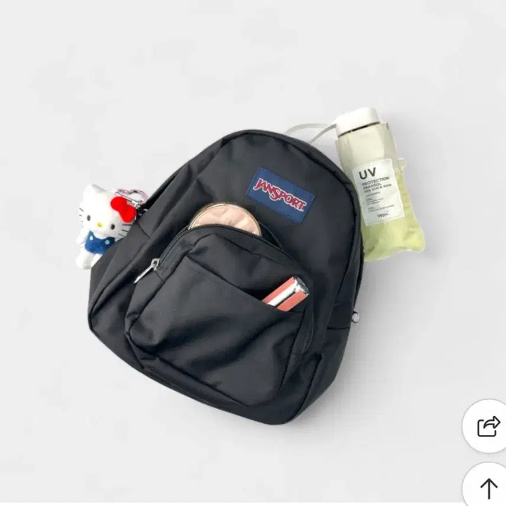 [SOLD OUT] [새제품] 잔스포츠 하프파인트 미니 백팩 블랙