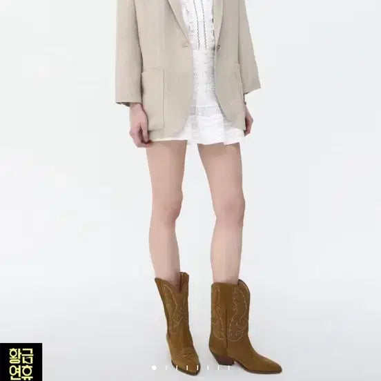 [BUNJANG] I.RANG ETOILE Linen Jacket / 자켓