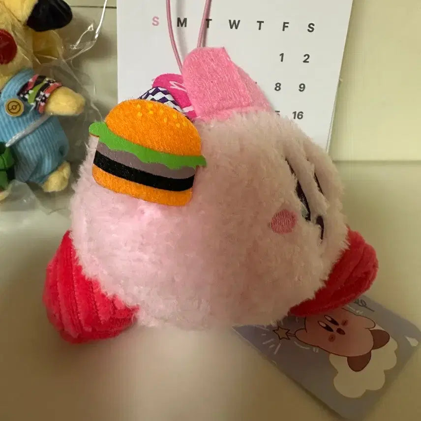 [BUNJANG] Kirby Plush Keychain / 별의커비 포슬 인형 키링