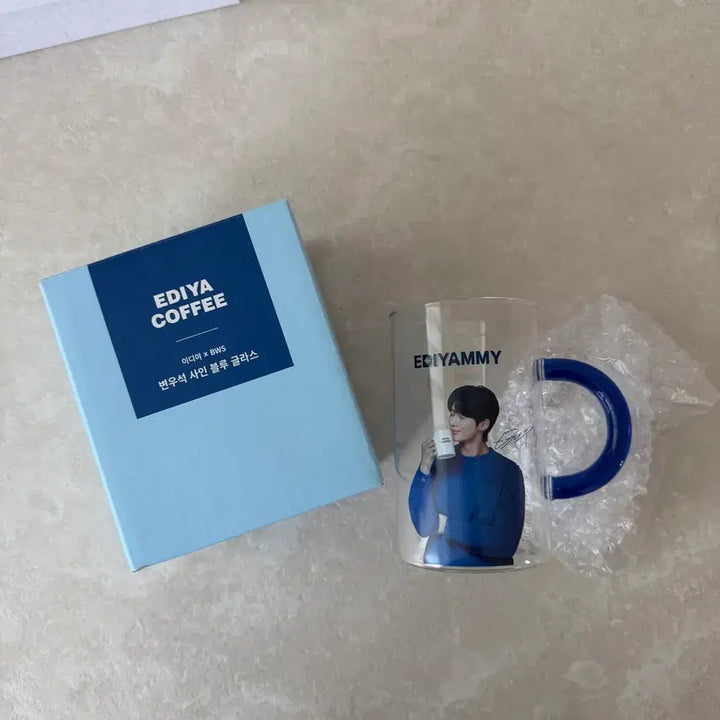 [BUNJANG] Byun Woo Seok EDIYA Mug Cup / 변우석 이디야 머그컵 새상품