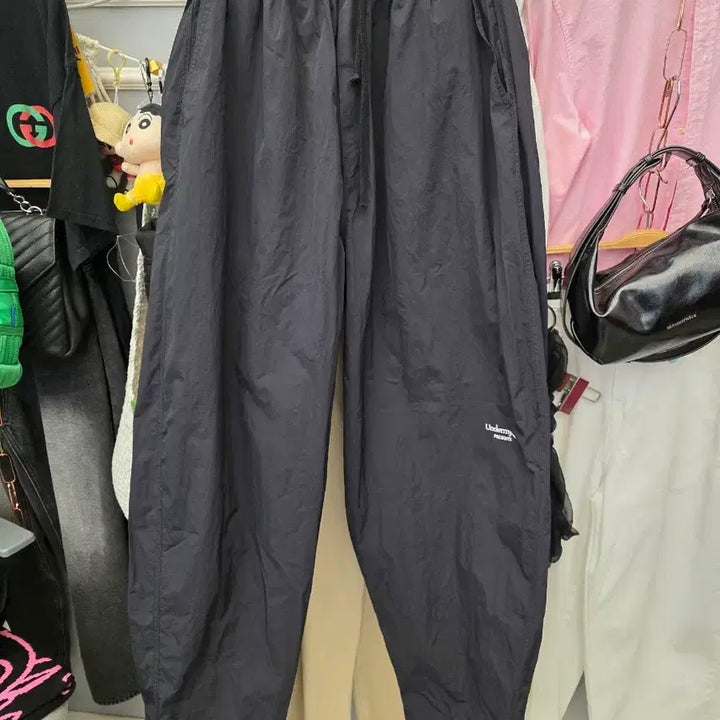[BUNJANG] Under My Car MU.07 Nylon Balloon Pants Black Size 2 / 언더마이카 MU.07 나일론 팬츠 2사이즈